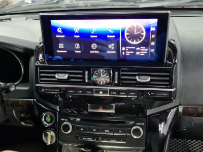 Магнитола для Toyota Land Cruiser 200 2007-2015 top на Android 12 - Carmedia ZH-T1206X