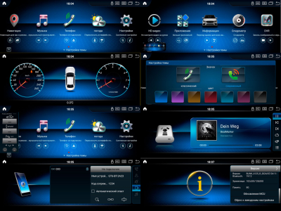 Штатная магнитола 12,5" для Mercedes C class/G class/CLK W204 2011-2014 NTG 4.5 на Android 12 LUX ONE - Carmedia MKD-BC008·11-14-C+OL-1021