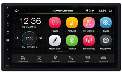 Штатное головное устройство Nissan Terrano (2014-2016) 7 дюймов на Android 7.1.1 NaviPilot DROID7L NPD7L-TA-8026-07 Terrano