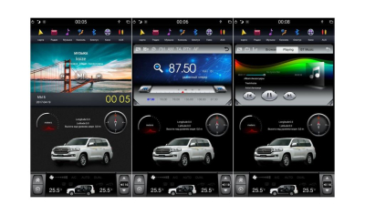 Штатная автомагнитола Ksize DVA-CF3135KE-2/32 для Toyota Land Cruiser 2015 на Android 4.1