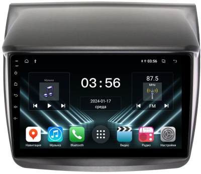 Штатная магнитола для Mitsubishi L200 (2006-2015), Pajero Sport (2009-2014) на Android 13 - FarCar (D/DX094M)