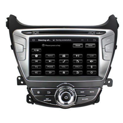 Штатная автомагнитола Android 9.0 Carmedia KD-8054-P5 для Hyundai Elantra 2013+