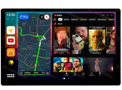 Штатная магнитола Honda Accord 1996-1998 на Android 10, DSP, 4G, IPS, Carplay - Cardrox CD-4648-13 (11-13 дюймов)