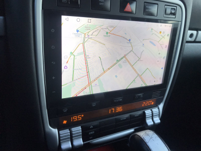 Автомагнитола штатная с 2K экраном RedPower 71303 Slim на Android 10 для Porsche Cayenne (2002-2010)