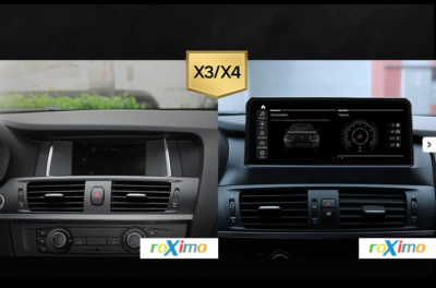 Штатная магнитола Roximo RW-2715QE для BMW X3 F25 (2016-2018) X4 F26 (2017-2018) EVO (Android 9.0)