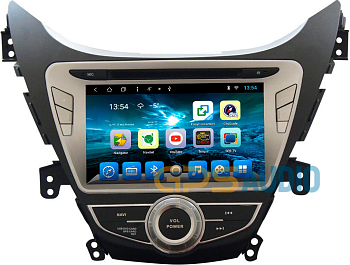 Головное устройство Hyundai Elantra 2011 на Android 8.1 CARMEDIA KR-8011-T8