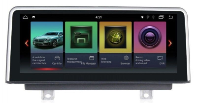 Штатная магнитола Roximo RW-2710N для BMW 3 серии F30 F31 F34 F35 F80 4 серии F32 F33 F36 F82 F83 (2012-2018) NBT (Android 9.0)