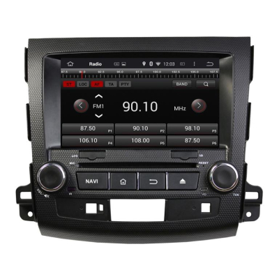 Штатная автомагнитола Android 9.0 Carmedia KD-8063-P30 для Mitsubishi Outlander XL 2006-2012, Peugeot 4007 2007-2012, Citroen C-Crosser 2007-2012