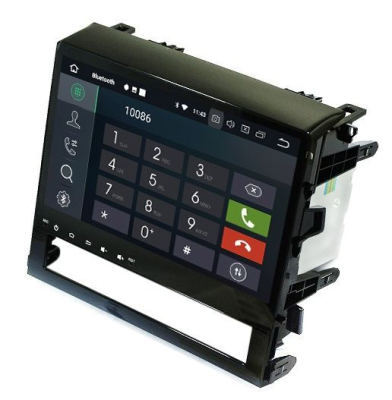 Штатное головное устройство TOYOTA Land Cruiser 200 10.2015+ на Android 10 Carmedia MKD-T125-P30