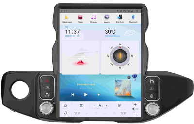 Магнитола Tesla для JEEP Wrangler 2018-2021 на Android 11 CARMEDIA ZF-1315-Q6