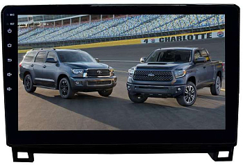 Штатная магнитола для Toyota Tundra, Sequoia LeTrun 2904-3149 10 дюймов (крутилки) NS 2+16 Gb MTK-L Android 9.x DSP