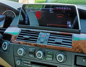 Магнитола BMW 5 (E60) 2004-2008 CCC на Android 12, 4G, Carplay - Parafar PF5810a128/128