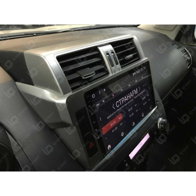 Автомагнитола на Android 8.1.0 IQ NAVI TS9-2912PFHD для Toyota Land Cruiser Prado 150 Restyle (2013-2017) 10,1" DSP (4 CH) + 4G SIM