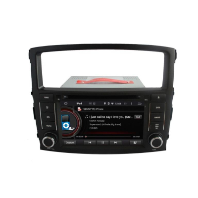 Штатное головное устройство Mitsubishi Pajero IV 2006-2015 (V97/V93) на Android 9.0 Carmedia KD-7054-P5