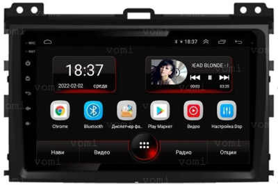 Штатная магнитола VOMI AK359R9-MTK Toyota Prado 120 2002-2009 на Android 10