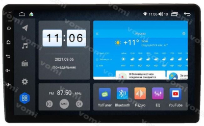 Штатная магнитола VOMI ZX561R9-7862-LTE-4-64 для Mitsubishi L200 2019+ парящий экран на Android 10