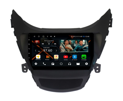 Штатная магнитола Hyundai Elantra MD, Avante 2010-2013 на Android 11, DSP, 4G, IPS / QLED 2K, Carplay - Cardrox CD-4141