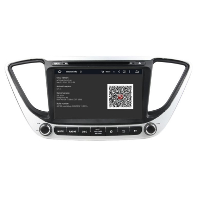 Штатное головное устройство Hyundai Solaris 2017+ на Android 9.0 Carmedia KD-8211-P6