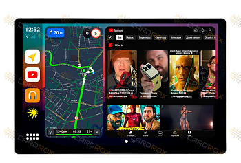 Штатная магнитола Toyota Highlander U70 2021+ (для авто без усилителя JBL) на Android 10, DSP, 4G, IPS, Carplay - Cardrox CD-4762-13 (11-13 дюймов)