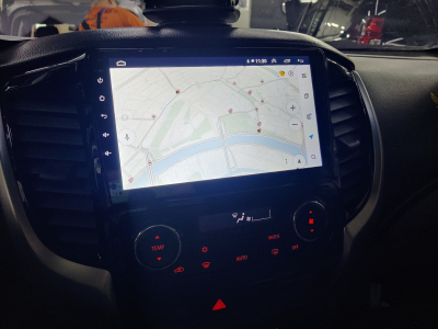 Штатная магнитола VOMI ZX383R9-7862-LTE-4-64 для Mitsubishi PajeroSport 3 2017+ (МКПП+климат), L200 2015-2018 (МКПП+климат), Fiat Fullback 2017+ (АКПП+климат) на Android 10