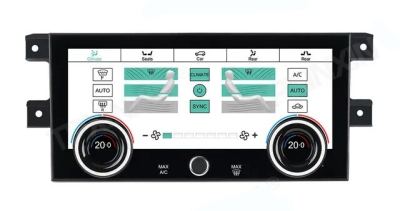 Монитор 13,3" Land Rover Discovery 5 2017-2020 экран 13.3" + панель климата (вместо заводского экрана 10.25 с кнопкой OPEN) на Android 11 - Radiola RDL-1755 High