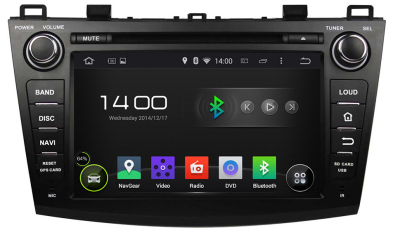 Штатное головное устройство Android 7.1 Newsmy KD-8003-P3-7 для MAZDA 3 2009-2013 (BL), Axela 2009-2013