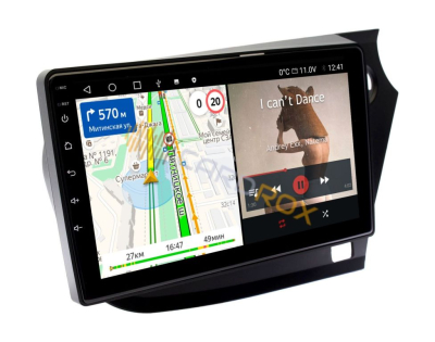 Штатная магнитола Honda Insight II 2009-2014 правый руль на Android 11 - Cardrox CD-4389M
