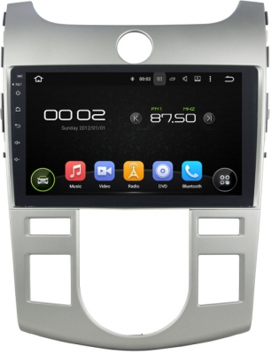 Штатное головное устройство Android 7.1 Newsmy KD-9702-P3-7-at-at для KIA Cerato II 2008-2013 (TD) с климат-контролем