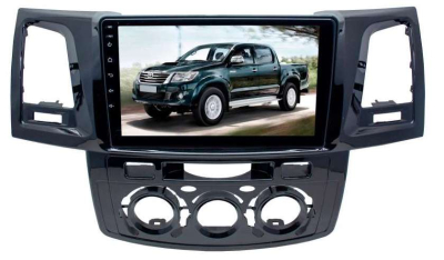 Магнитола Toyota Fortuner, Hilux 2008-2014 год (кондиционер) LeTrun 3016-4217 9 дюймов VT Android 10.x MTK-L 2+16 Gb ASP