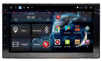 Автомагнитола RedPower 51001 IPS DSP на Android 8.0 2DIN универсальная (сенсорные кнопки)