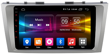 Штатная магнитола для Toyota Camry 2006-2011 на Android 10, DSP, HDMI, Интерьерная подсветка - Carmedia OL-9606-D