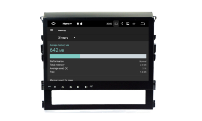 Штатное головное устройство Toyota Land Cruiser 200 2015 на Android 10 Carmedia MKD-T125-P30-8