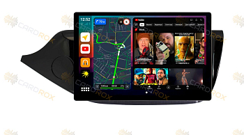 Штатная магнитола Kia Ceed 2013-2018 черный глянец (для авто без камеры и нави) на Android 10, DSP, 4G, IPS, Carplay - Cardrox CD-4199-13 (11-13 дюймов)