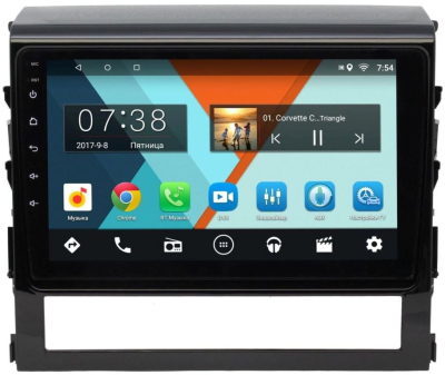 Штатная автомагнитола Wide Media MT9047MF-1/16 для Toyota Land Cruiser 2015+ на Android 6.1