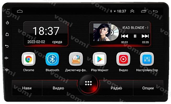 Штатная магнитола VOMI AK560R9-MTK Volkswagen Touareg 2003-2010 парящий экран на Android 10