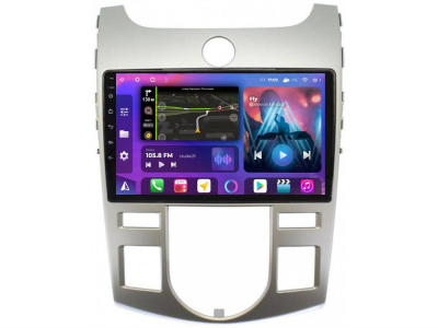 Штатная магнитола для Kia Cerato 2009-2012 на Android 13, QLED/2K, 4G - FarCar S500 Plus (038M климат серебро)
