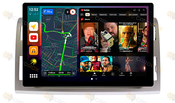 Штатная магнитола Toyota Estima III 2006-2015 серебро на Android 10, DSP, 4G, IPS, Carplay - Cardrox CD-4367-13 (11-13 дюймов)