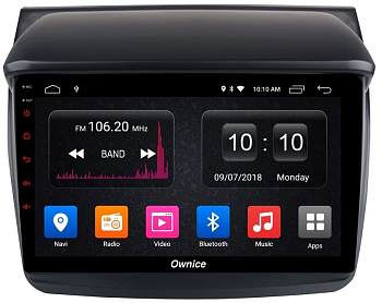 Штатная магнитола Ownice G30 S9635J для Mitsubishi Pajero Sport (Android 9.0)