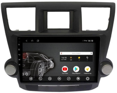 Штатная магнитола на Android 10 VOMI ST2838-T8 Toyota Highlander 2009-2014