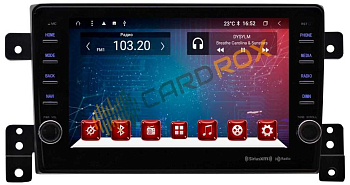 Головное устройство на Android 10 для Suzuki Grand Vitara 2005-2015 CARDROX FD-4140-TS10-4-64 с кнопками и DSP процессором