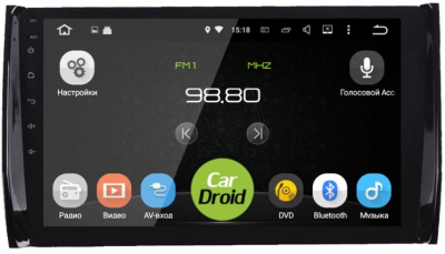 Штатная магнитола CarDroid RD-3206F для Skoda Kodiaq (Android 10)