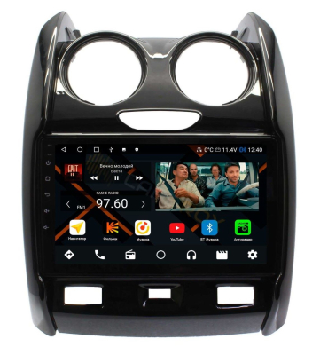 Штатная магнитола Renault Duster I 2015-2020 рестайлинг на Android 11, DSP, 4G, IPS / QLED 2K, Carplay - Cardrox CD-4515