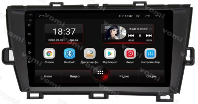Штатная магнитола VOMI AK582R9-MTK Toyota Prius 3 XW30 01.2009-04.2016 левый руль на Android 10
