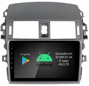 Штатная магнитола Roximo RI-1104-8 для Toyota Corolla e150 на Android 12 (8/128Gb)