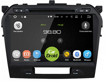 Штатная магнитола Roximo CarDroid RD-3504D для Suzuki Vitara 2 2015 (Android 9.0) DSP