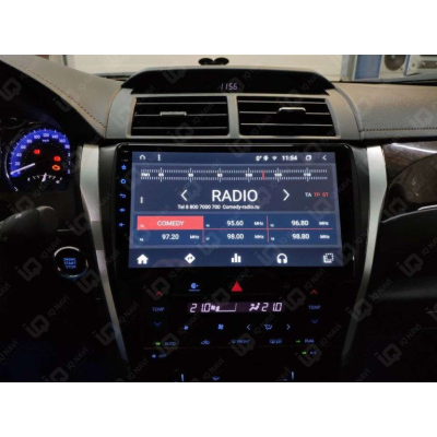 Автомагнитола на Android 8.1.0 IQ NAVI TS9-2918PFHD для Toyota Camry (XV55) (2014-2018) 10,1" DSP (4 CH) + 4G SIM