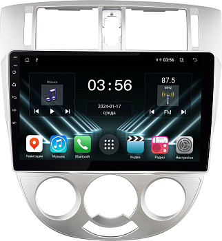 Штатная магнитола для Chevrolet Lacetti sedan 2004-2013 на Android 13 - FarCar (D/DX3014M седан серебро кондей) Штатная магнитола для Chevrolet Lacetti sedan 2004-2013 на Android 13 - FarCar (D/DX3014M седан серебро кондей)