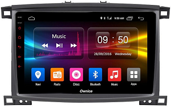 Штатная магнитола для Toyota Land Cruiser 100 2002-2008 на Android 10 - Carmedia OL-1698-IJ