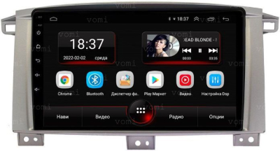 Штатная магнитола VOMI AK377R9-MTK-LTE-4-64 для Toyota Land Cruiser 105 1998-2007 на Android 10