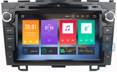 Штатное головное устройство для HONDA CRV III 2006-2012 (RE) на Android 8.0 Carmedia KDO-8105